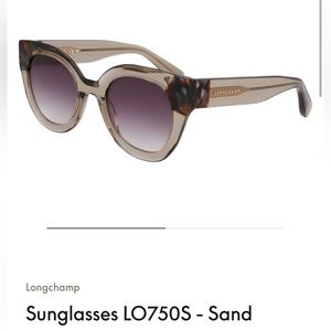 Longchamp Sand Gradient Sunglasses